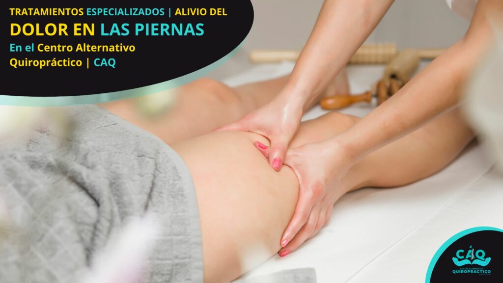 Alivio del dolor en las piernas
